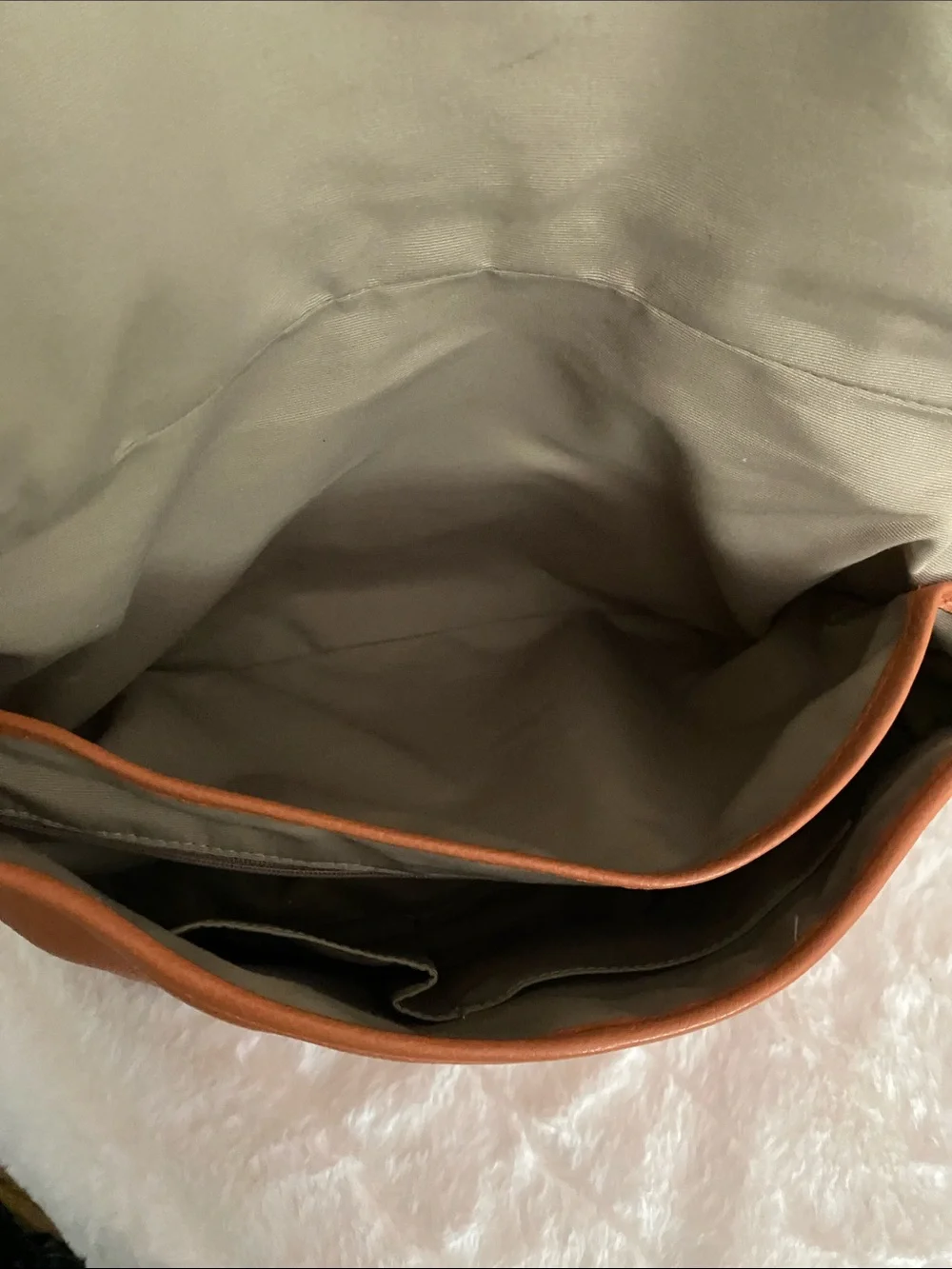 Coach Legacy Pebbled Leather Flap Convertible Shoulder Bag In Camel - Picture 16 of 17